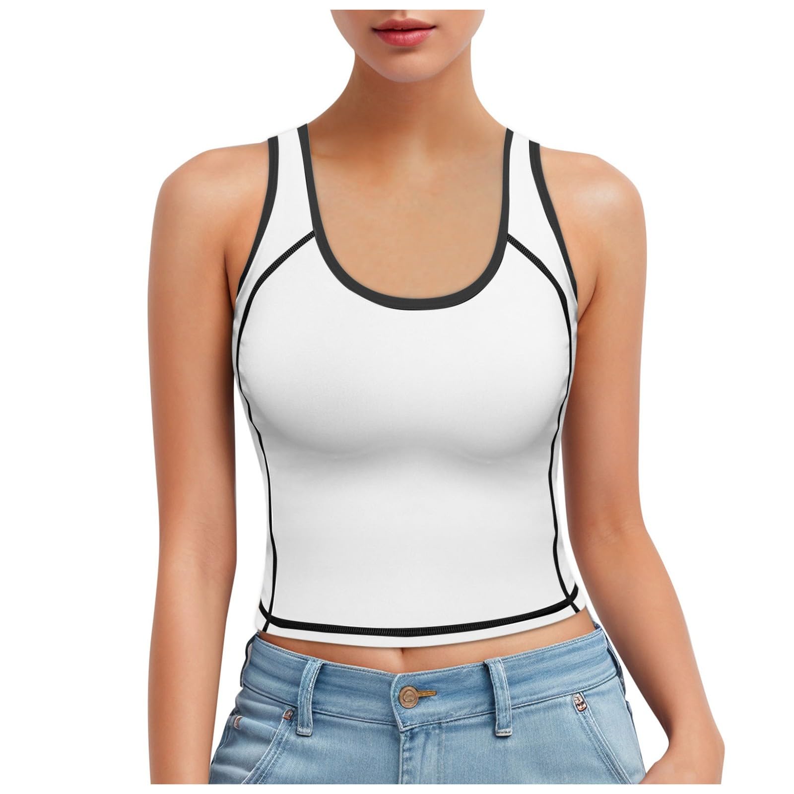 Chaleco deportivo sin copa Cloud Pro camiseta ajustada transpirable running mujer 6