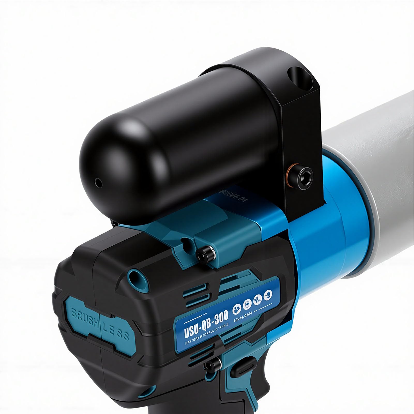 Matybobe Pince à Sertir Hydraulique électrique, 90KN, Légère et Portable