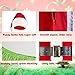 Ahfiwaso Green Santa Monster Adult Christmas Costume Set - 7PCS Santa Claus Outfit with Mask Included XXXL