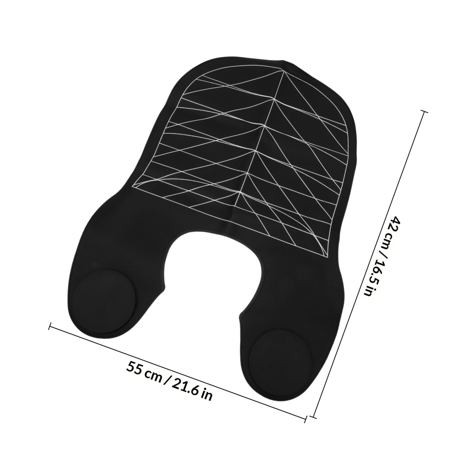 Mantello da Parrucchiere in Silicone, Spalla Leggera per Taglio Chioma Professionale, Mantellina Antiaderente per Salone e Uso Domestico, Protezione Abiti per Tinture