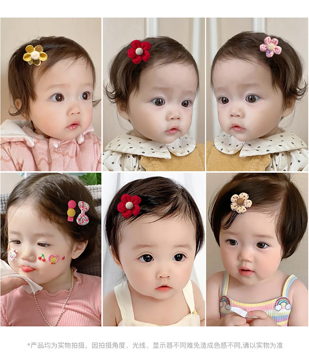 Amazon.co.jp: eipatu ヘアクリップ ベビー 赤ちゃん 髪留め 髪飾り  