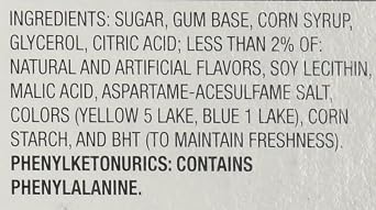 Big League Chew Sour Apple, 12 Count