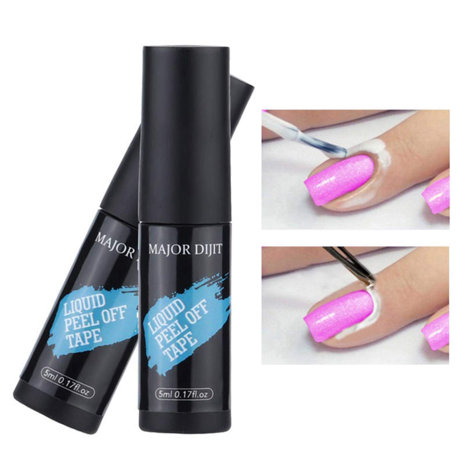 AntiOverflow Nail Polish Edge Protection AntiDirty Art Liquid Latex