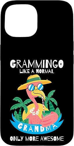 Miniatura 10 de Funda para iPhone 11 Flamingo Grammingo Like a Normal Grammy Floral Funny Grandma Case