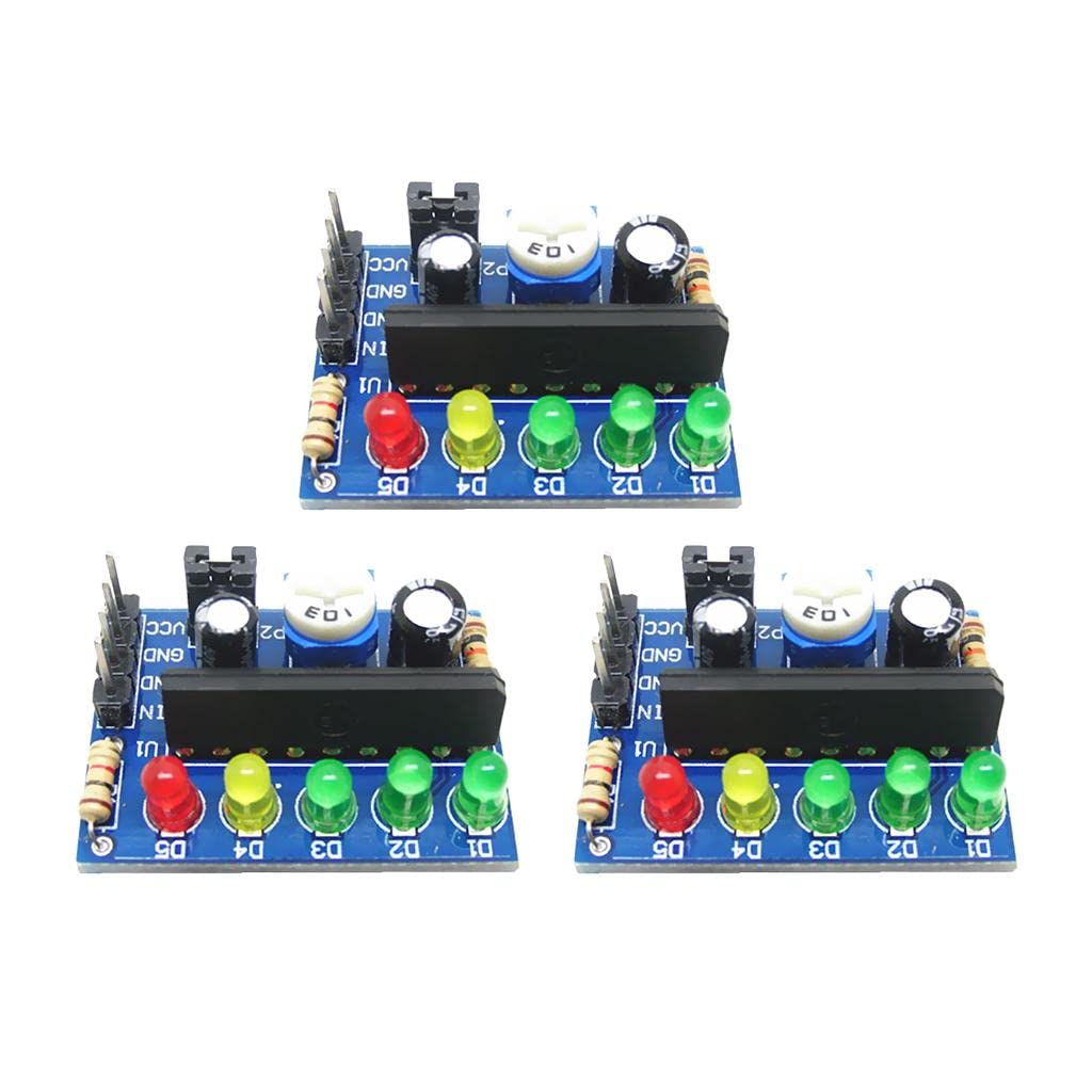 MERISHOPP 3Piece Power Level Indicator Battery Pro Audio Level Indicator Module|Computers/Tablets & Networking | Computer Components & Parts | Other Components & Parts-picture-16