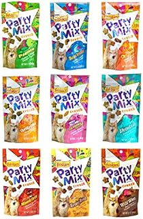 Friskies Party Mix Crunch Variety Pack (9 Flavors) - Wild West, Morning Munch