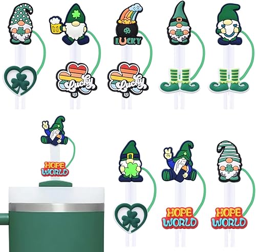 Miniatura 8 de Stanley - Juego de 6 fundas de popote para vaso Stanley de 4030 onzas con asa  SHANRUN de 0.39 pulgadas (0.394 in) de diámetro, diseño de corazón de