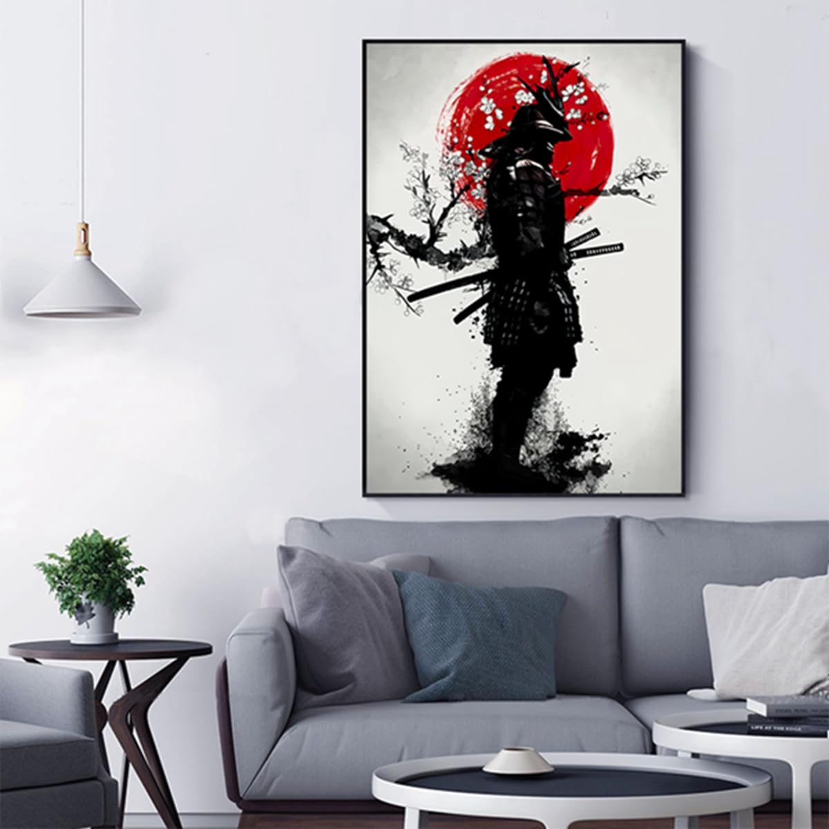 HMDKHI Poster Giapponese Bushido - Stampa Samurai E Ninja Per Decorare