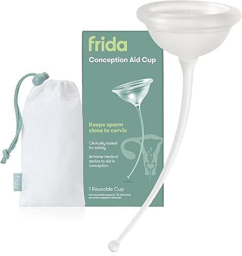 Frida Fertility Conception Aid Cup Taza de ayuda de concepción natural para apoyo de fertilidad, ayuda en la concepción para mujeres, mantiene el