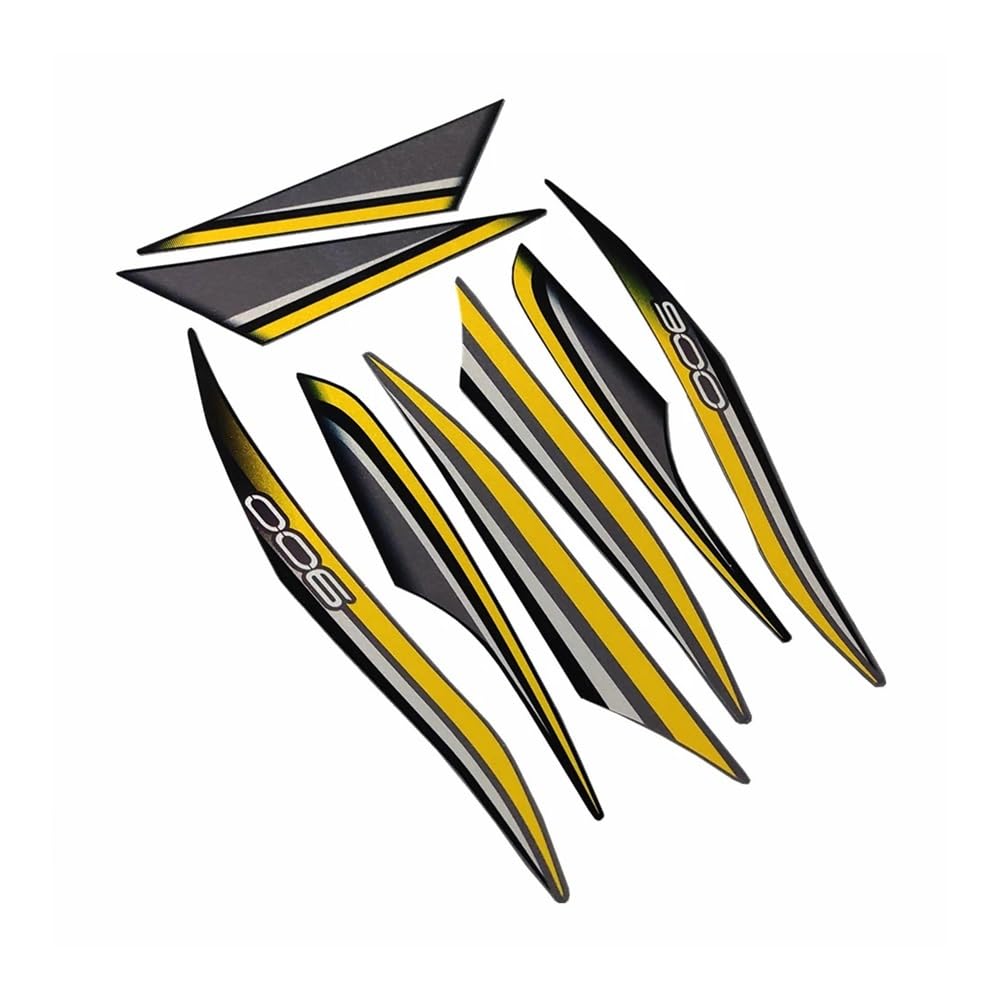 Sticker Fairing Stickers for Ka&wasaki Z900 2017 2018 2019 Motorbike Full Kit Fairing Sticker Decal Stickers Fuel Tanks Pads
