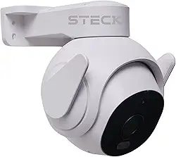 Câmera De Segurança Externa Ptz 360 Wi-Fi Full Hd Ip65 Scam4Bs1 Steck Ambiente Conectado