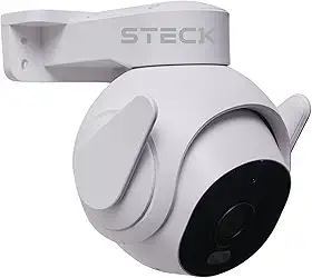 Câmera De Segurança Externa Ptz 360 Wi-Fi Full Hd Ip65 Scam4Bs1 Steck Ambiente Conectado