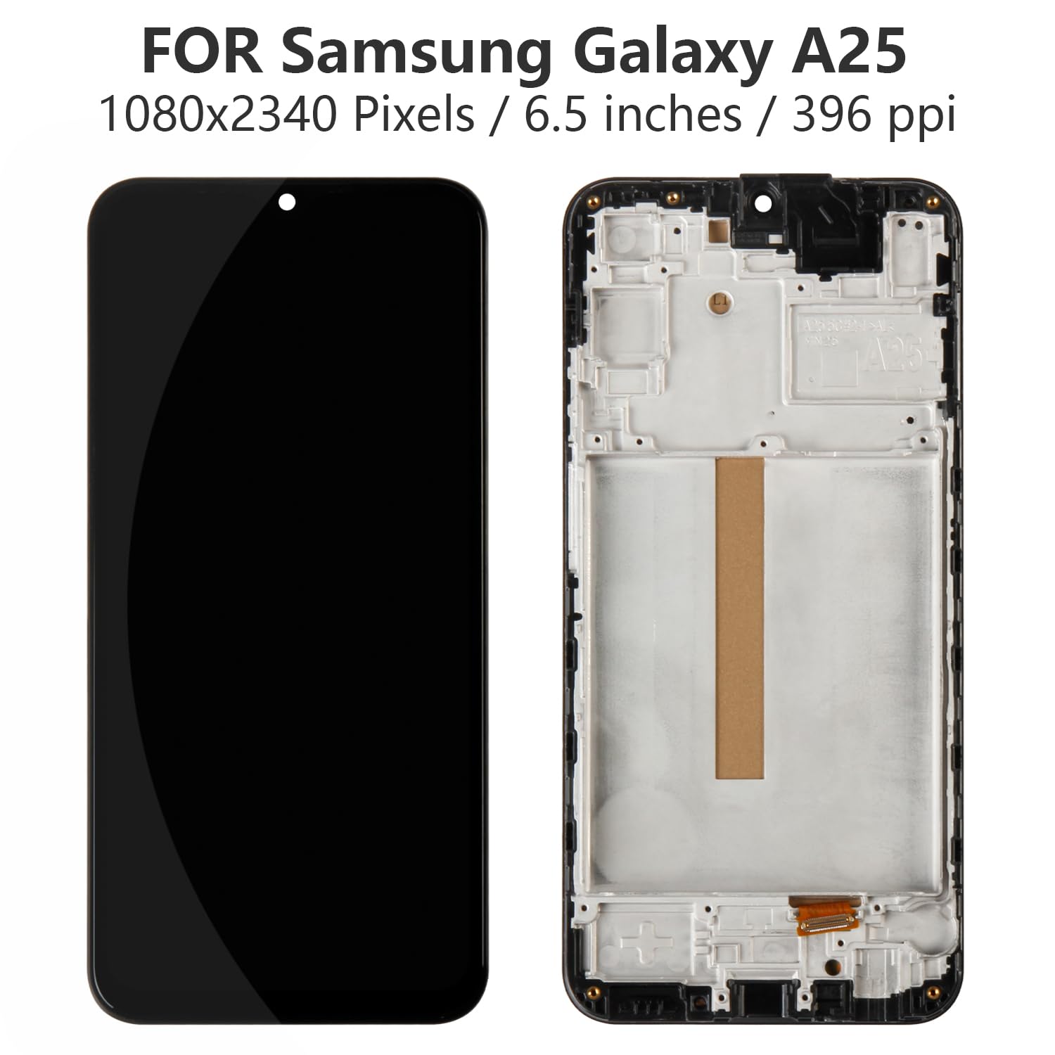 Amazon.com: TFT for Samsung A25 Screen Replacement Kit for