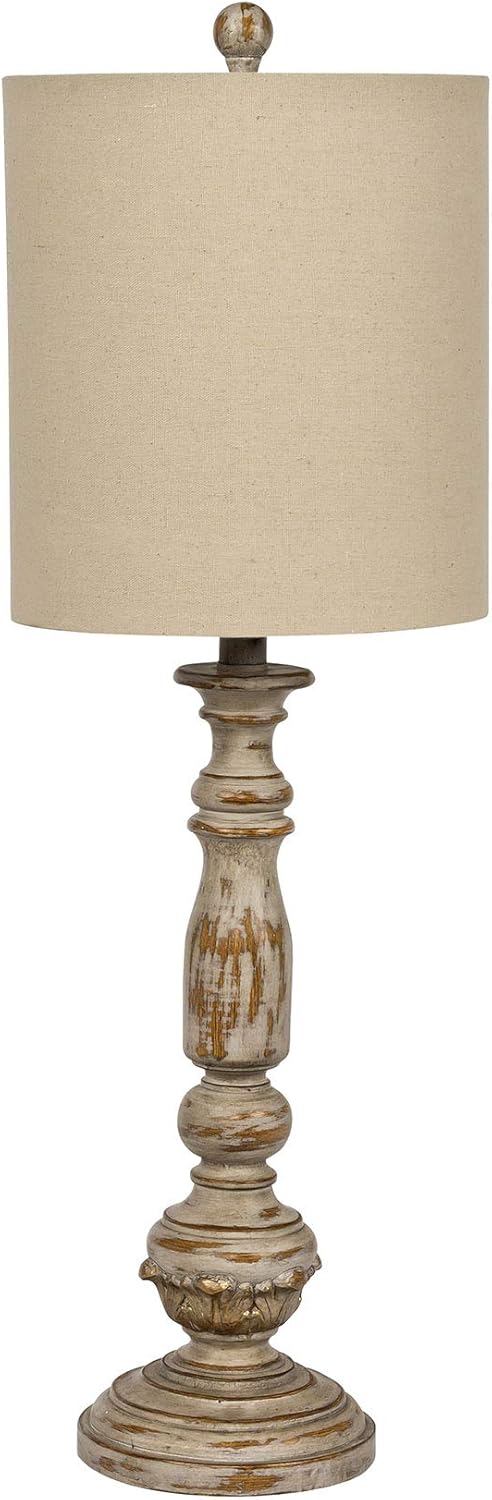 Best Cyber Deals 🔥 Litex Industries BL38LTX Litex Lamp, Painted Distressed Grey 60% Off Discount Litex Industries BL38LTX Litex Lamp, Painted Distressed Grey