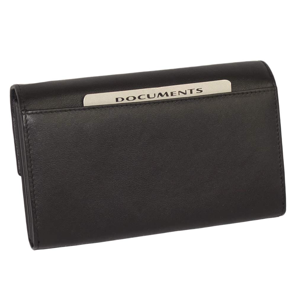 Profi Kellnerbörse Leder Kellner-Geldbeutel Kellner Geldbörse Leder schwarz Kellnerportemonnaie Taxi-Geldbörse Taxi-Portemonnaie Taxi-Geldbeutel Echtleder, Negro , medium, Profesional