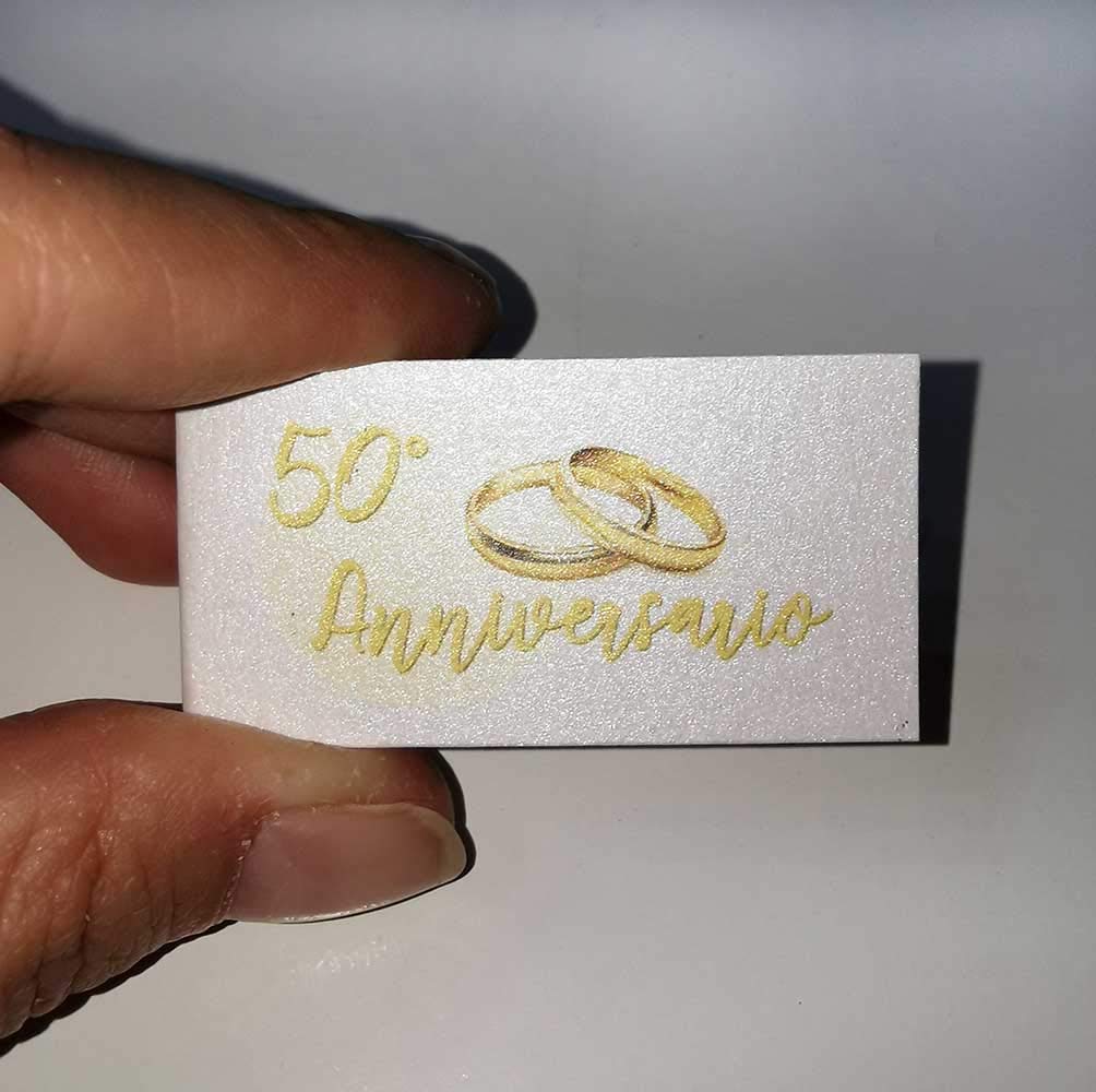 Bigliettini matrimonio mod. Il Nostro Matrimonio in set da 20, 50