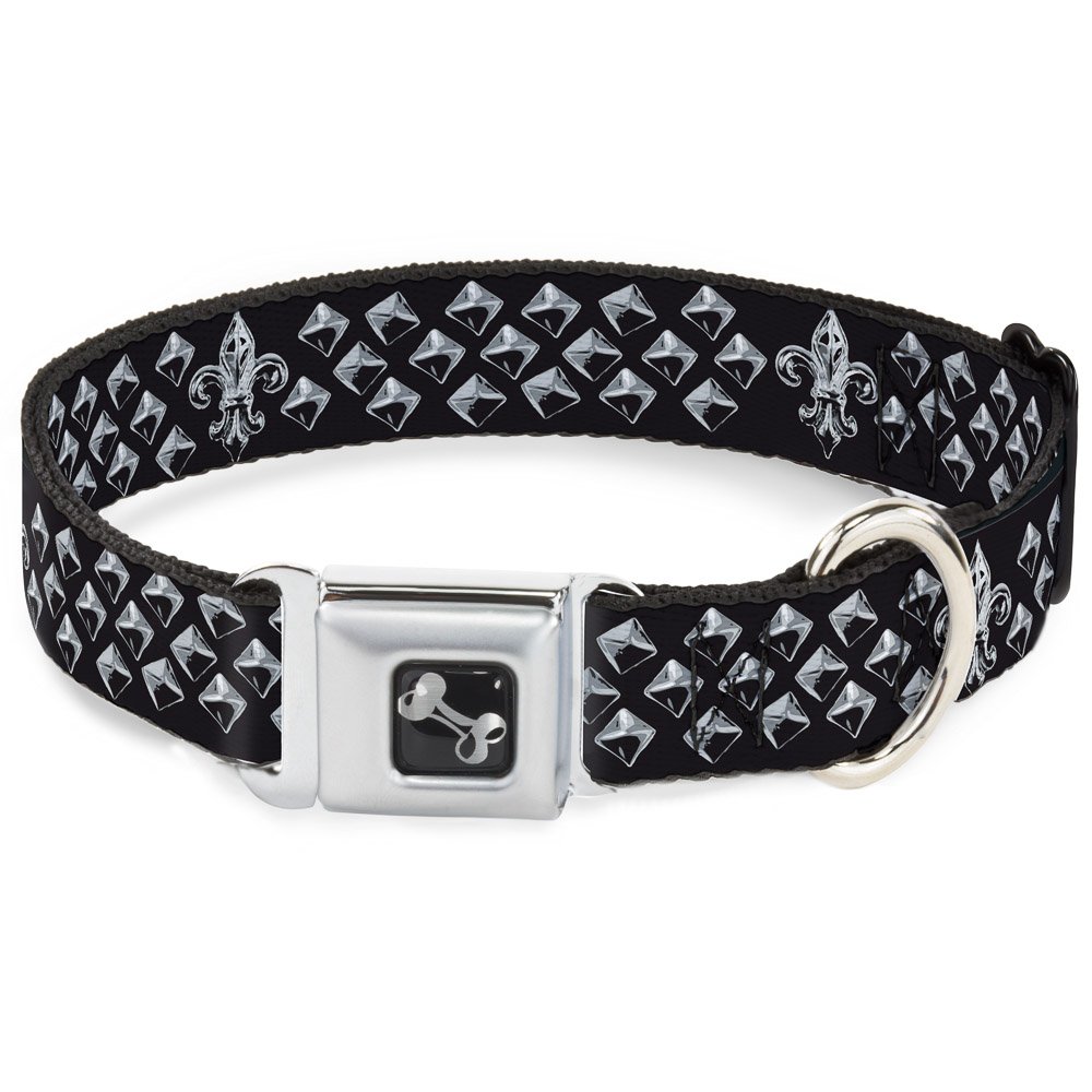 Collier de chien Buckle Down réglable 15-66 cm grand chien motif original