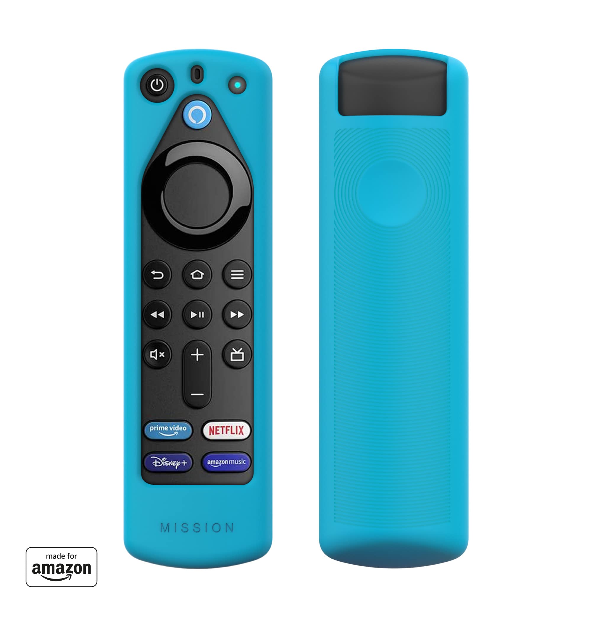 All-new, Made for Amazon Remote Cover Case | for Alexa Voice Remote (3rd generation), Blue