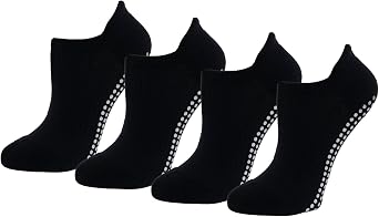 Amazon Essentials Womens ATHLETIC GRIP ANKLE SOCKS