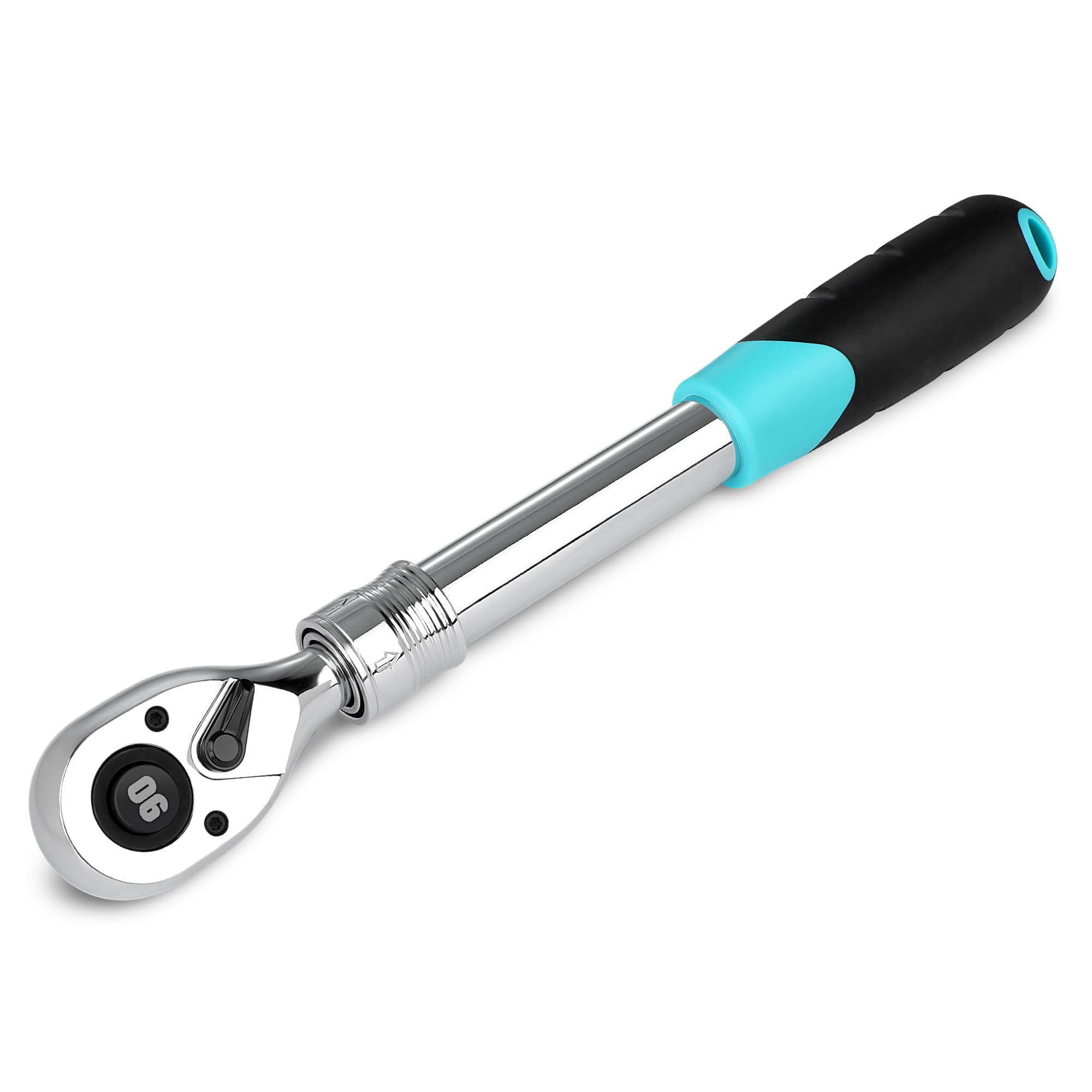 DURATECH 1/2-Inch Extendable Ratchet, 90-Tooth Quick-release