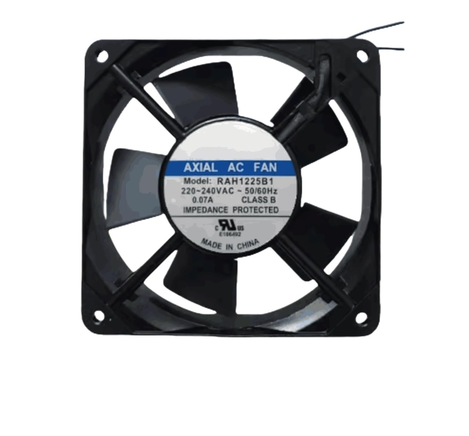 Ventilador de refrigeración for servidor de 2 cables RAH1225B1, CA 220 V, 0,07 A, 120 x 120 x 25 mm
