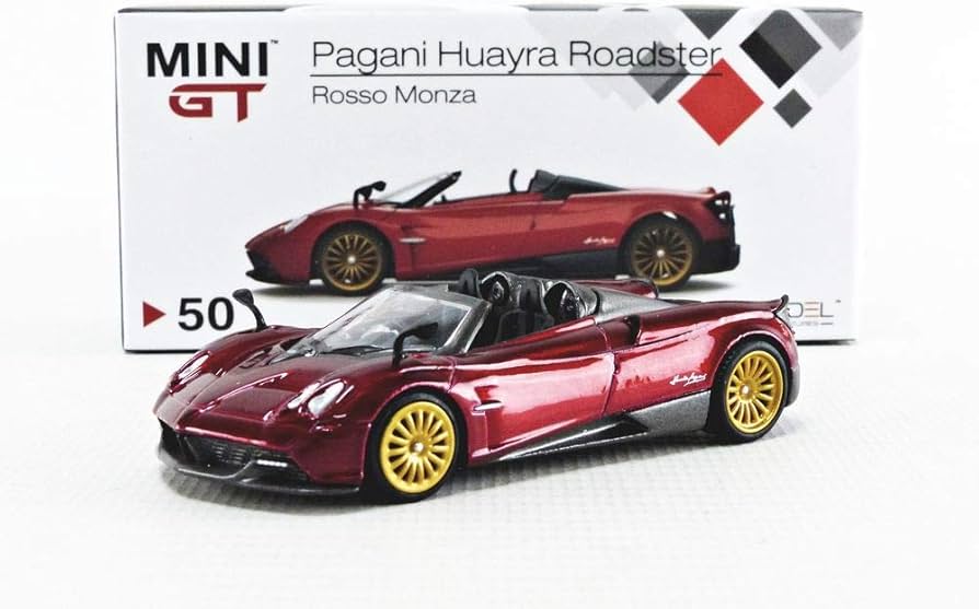 Amazon.com: Truescale Miniatures MINI GT MGT00050-R 1/64 Pagani Amazon.com: Truescale Miniatures MINI GT MGT00050-R 1/64 Pagani