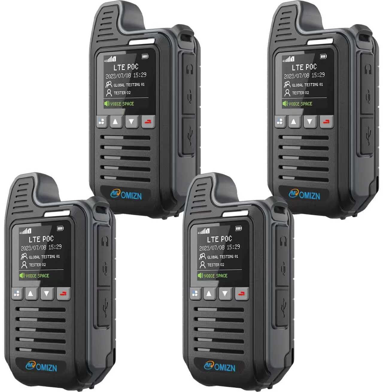 Amazon.com: OMIZN T3 4G LTE Walkie Talkie, AES-256 Encryption