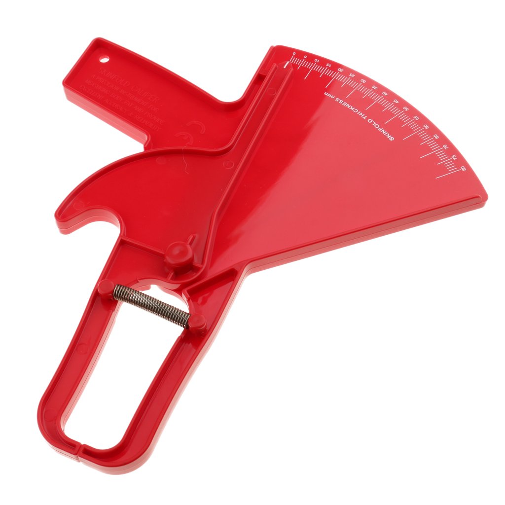 BNF® Body Fat Tester Caliper Slim Health Measure Skinfold Tester Caliper Analyzer Red | Body Mass Monitors & Scales | Fitness Technology | Fitness Running & Yoga-image-31