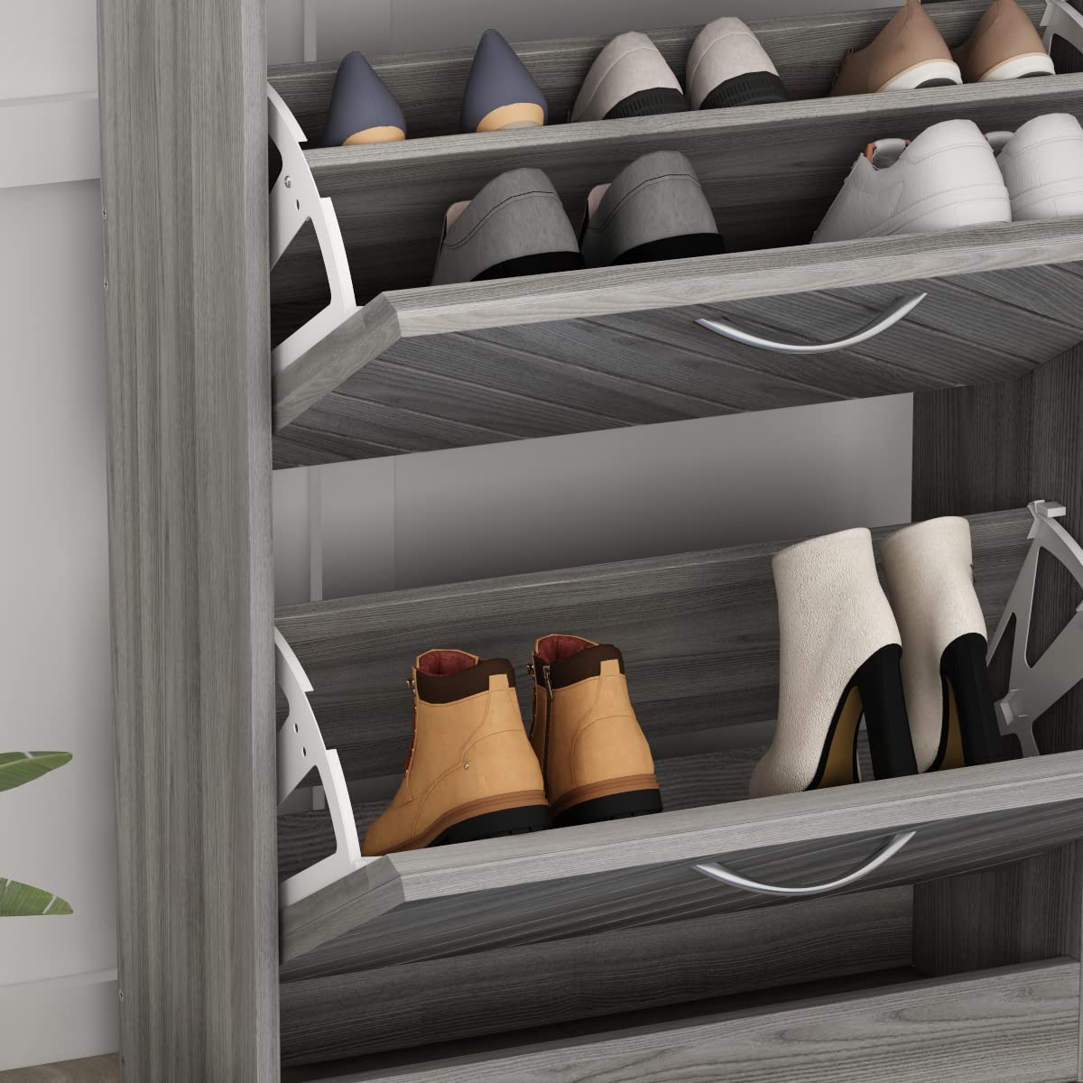 小物入れ fufufu Amazon.com: FUFU&GAGA Shoe Cabinet with 3 Flip Drawers for