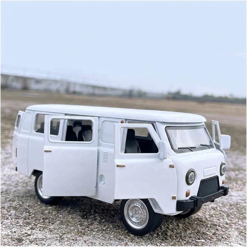 UAZ(ワズ) 452 ミニカー 1/18スケール　VIVANTでも活躍！ KIDSNEY 1/18 Scale UAZ-452 Russian Off-Road Van Die-Cast Model