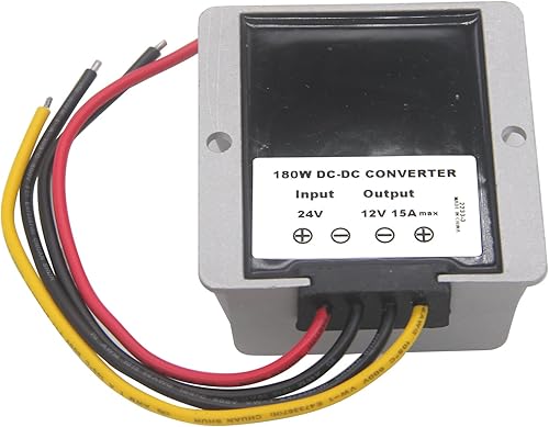 Miniatura 4 de Regulador de voltaje CC 24 V a 12 V 30 A 360 W convertidor de potencia convertidor de corriente impermeable módulo de paso hacia abajo transformador