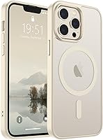 Vista 373 de SUPFINE - Funda magnética para iPhone 13 Pro Max (compatible con MagSafe), (protección contra caídas de grado militar de 10 pies), delgada, Negro