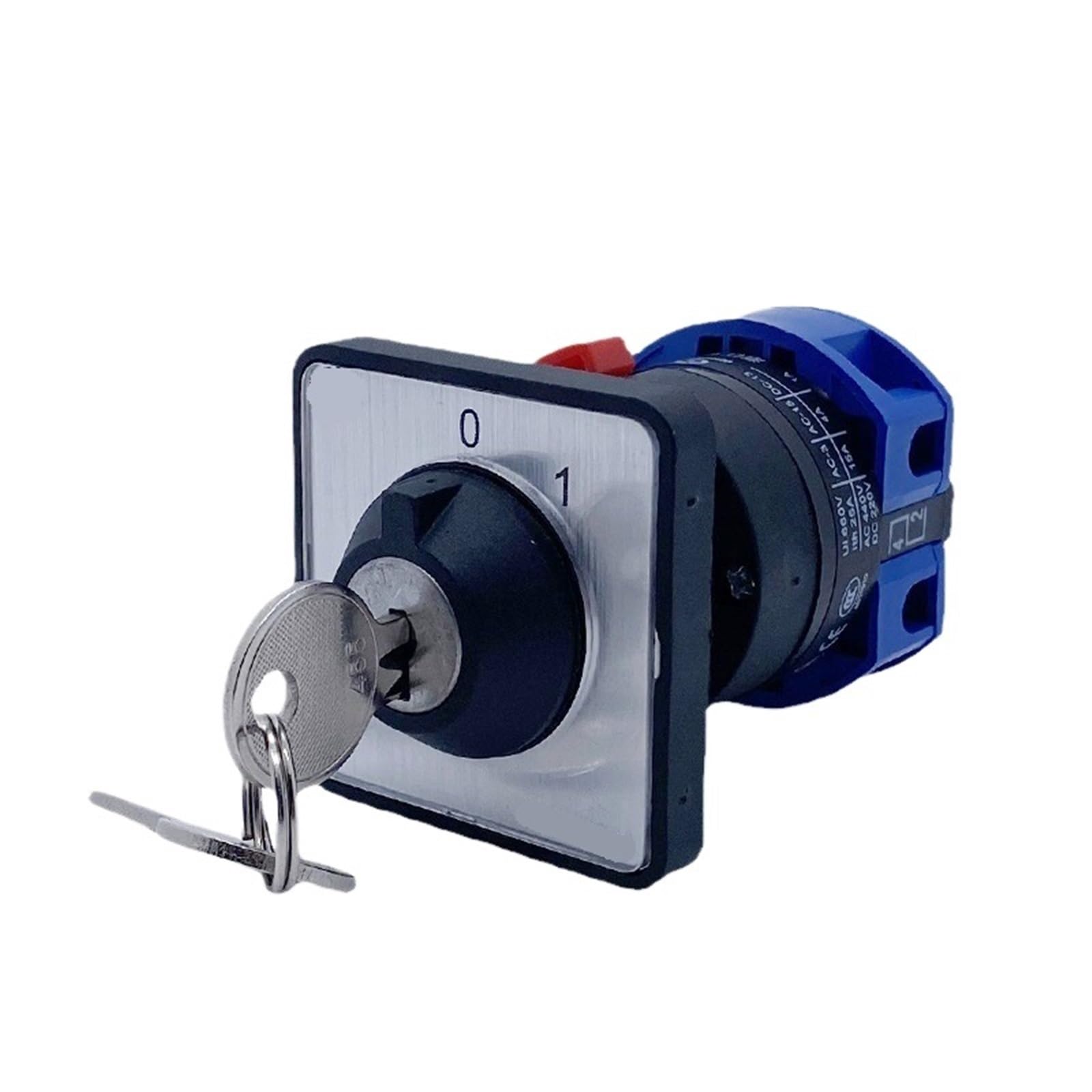Interrupteur à came rotatif LW26-25YS3/1S de 22mm pour coupure de courant