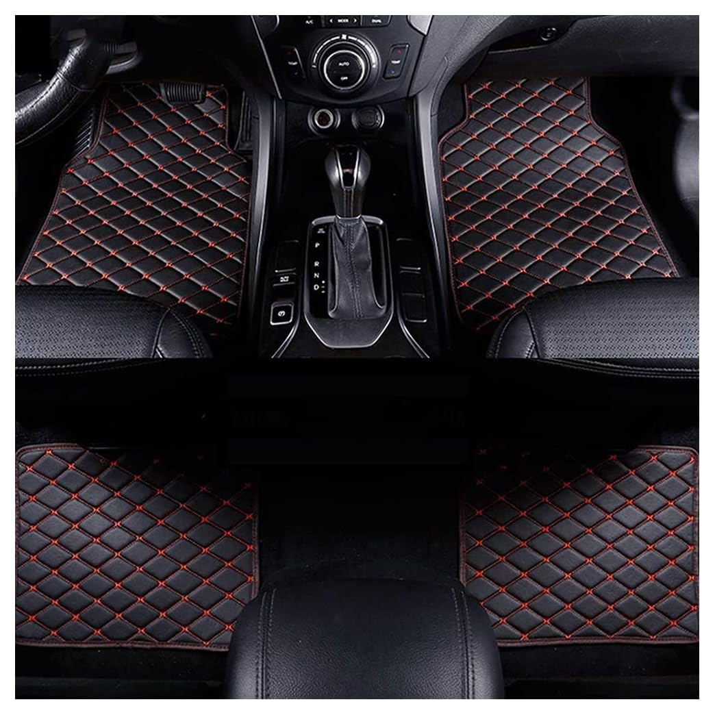 Wzlcdgjj A Car Floor Mats, For Vauxhall Insigni (2008-2013) Customized Leather Car Floor Mats Ll Weather Waterproof Non-Slip Carpet Floor Matts Car Ccessories,
