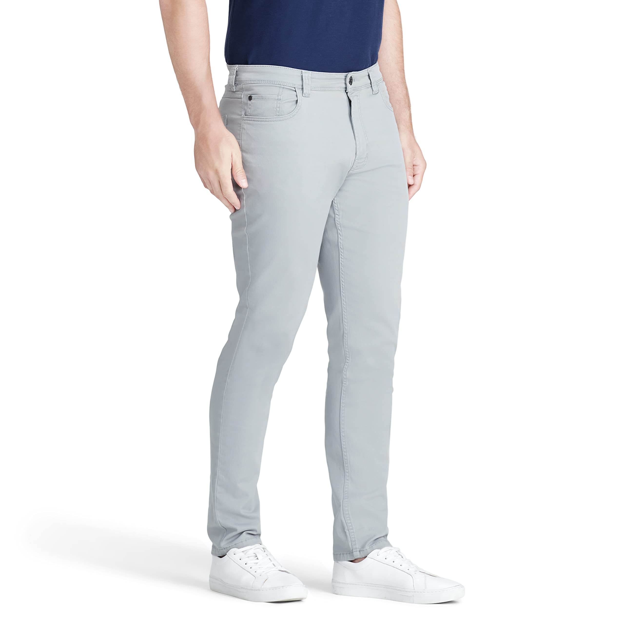 Izod Saltwater Stretch Twill 5 Pocket Straight Fit Chino Pant - Pantalones Informales Hombre
