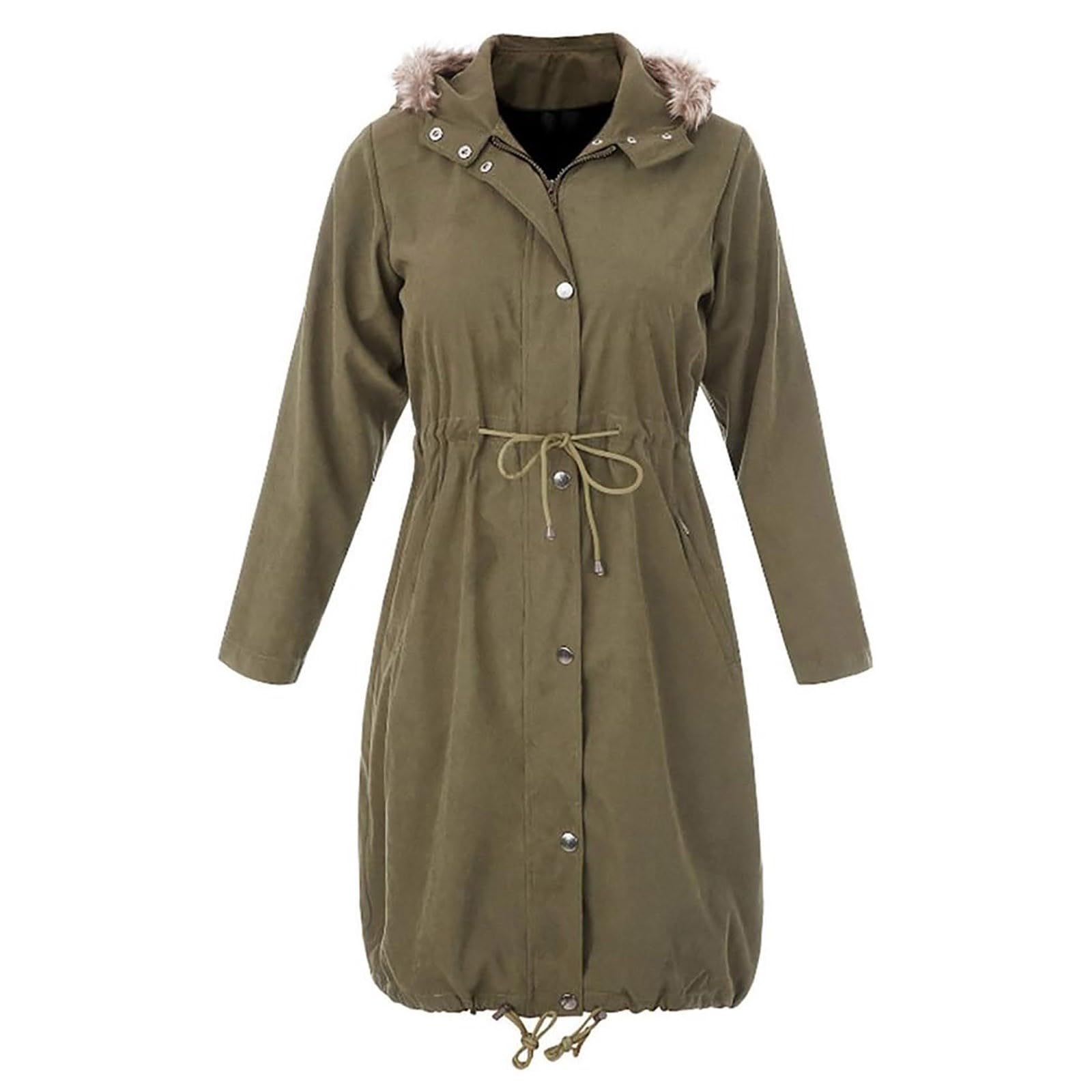 Umstandsjacke Tragejacke Winter - Freizeitjacke Damen Sportlich | Winter - Outdoorjacke Wasserdicht Atmungsaktiv Lang Windjacke Leicht Winter Daunenjacke Warm Damenjacke Arbeitsjacke