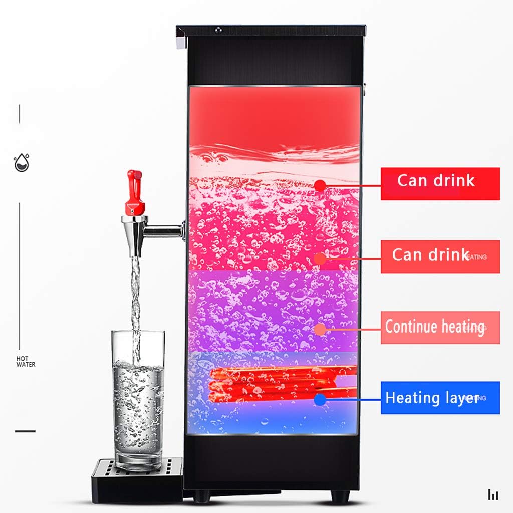 Stepper Water Boiler, Food Grade Stainless Steel Liner, Durable Heat Preservation, Commercial Water Boiler