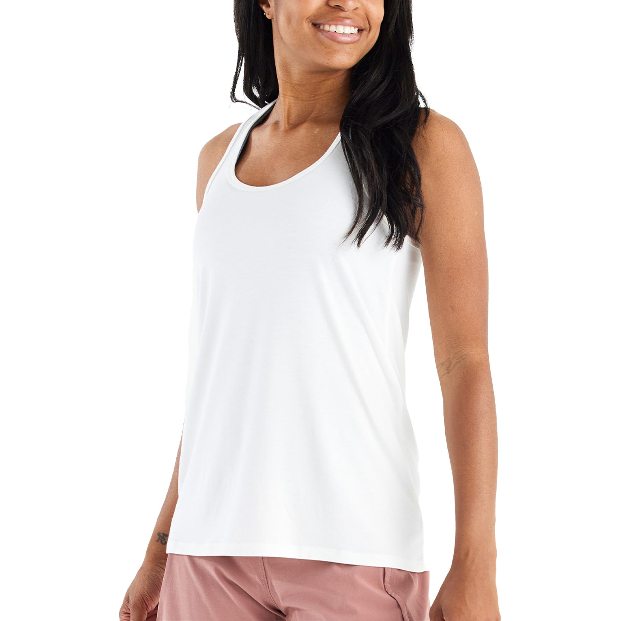 Women's Motion Racerback Tank - Moisture Wicking Bamboo Viscose Breathable Active Tank with Sun Protection UPF 50+-image-42