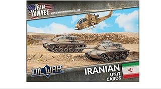 Team Yankee Oil Wars Iranian Unit Cards TIR901