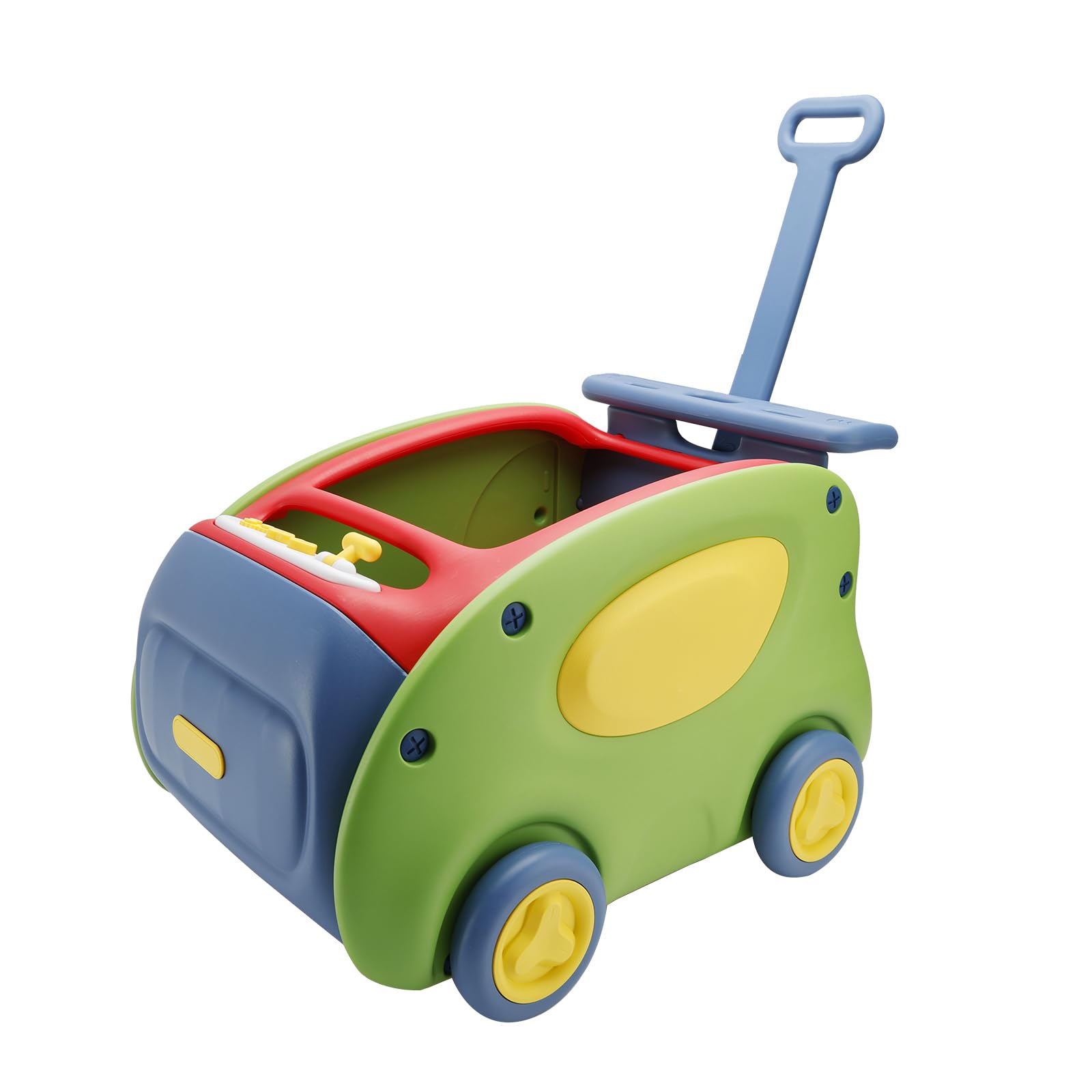 Artudatech Kid 1 Seater Push Pull Ride On Children Car Vehicles Car Ride On Toy Green for Children Ages 15 and Up