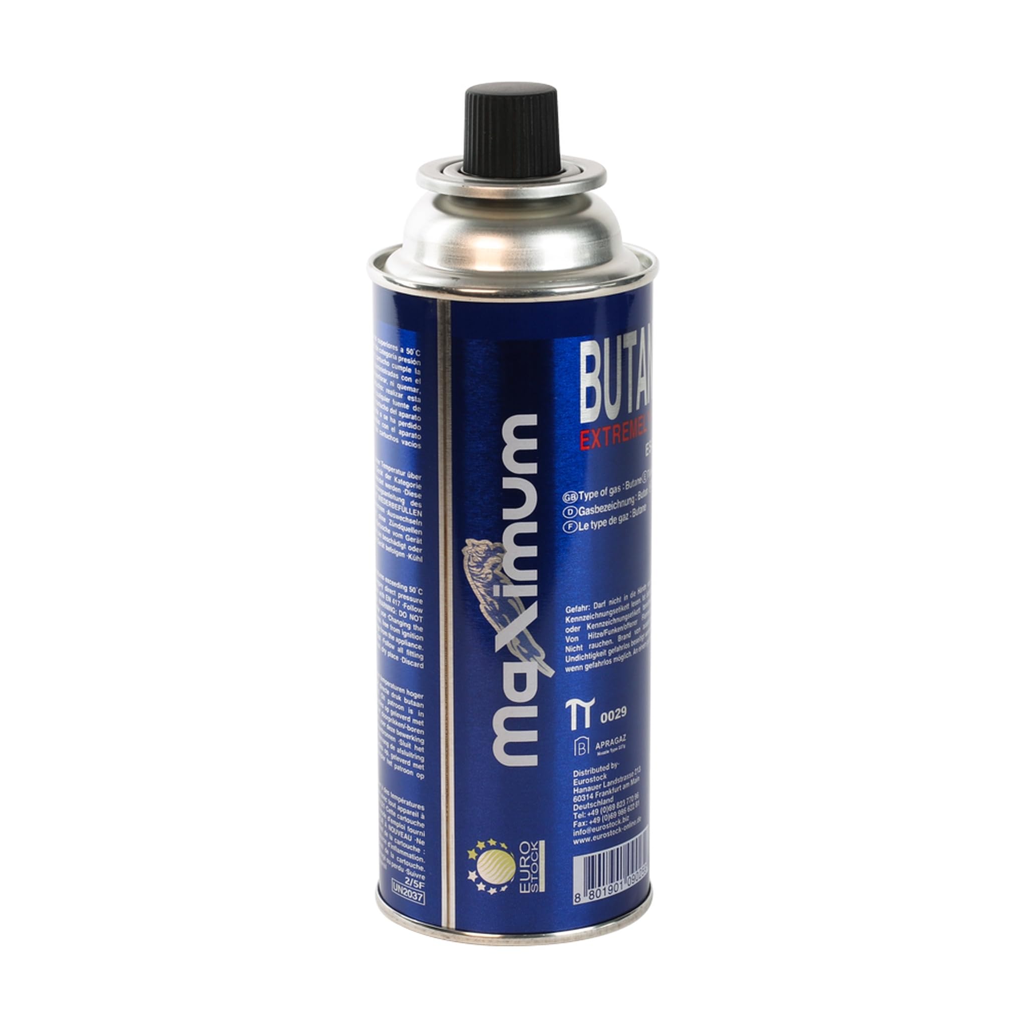 MaXimum 28 Premium Gaskartuschen, 227g - Sicher und Vielseitig durch MSF-1a/ES-01 Bajonett-Ventilanschluss