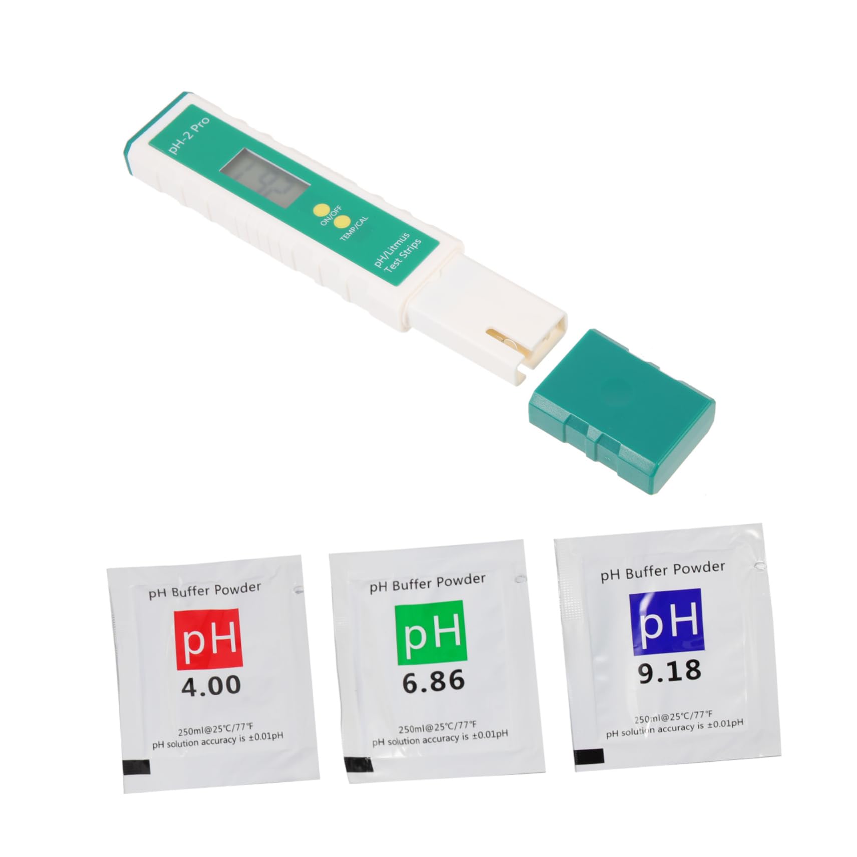 Garneck 2 Set Acido pH e tester alcali PH Testers penna digitale per il tester dell'acqua tester di acqua potabile tester dell'acqua dell'acquario prova del AbS