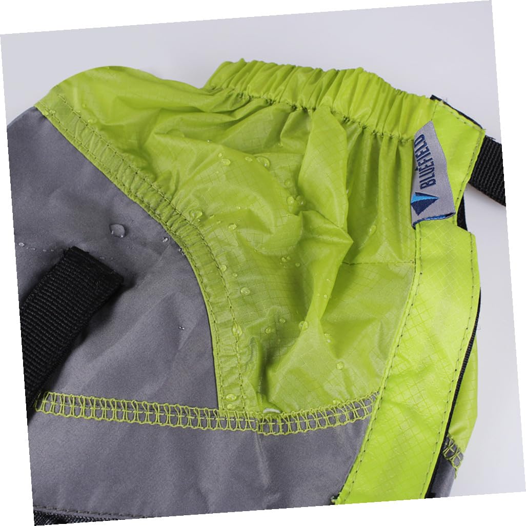 BESPORTBLE Lot De 3 Paires De Guêtres De Cheville Légères Et Essentielles pour Chaussures De Randonnée Vert Gris Non-