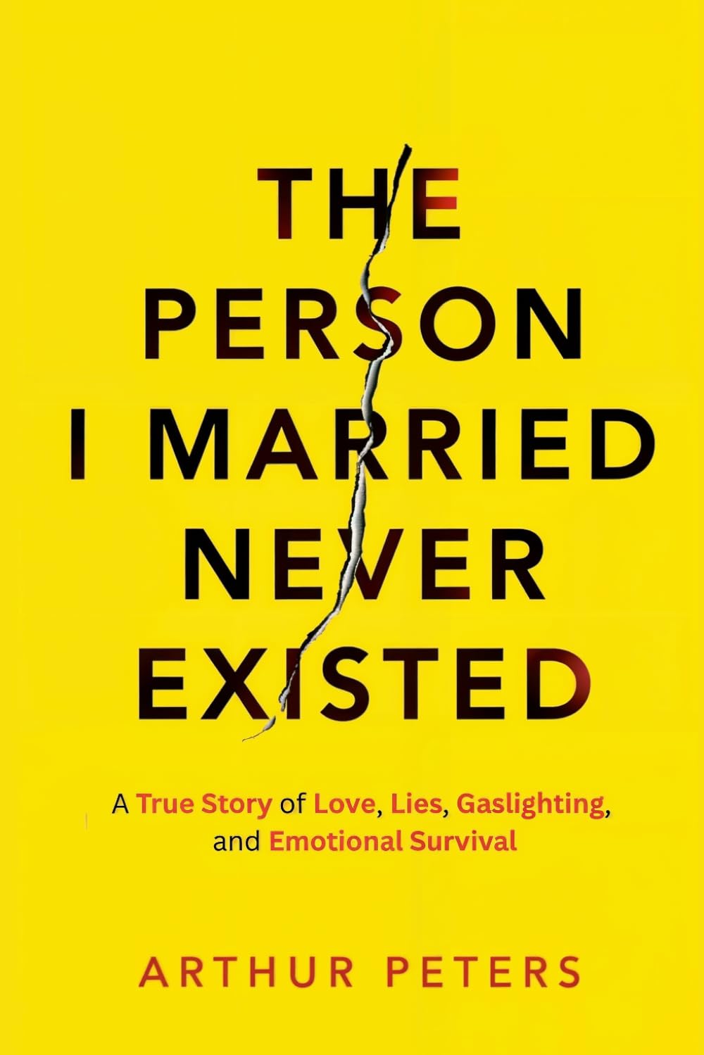 The Person I Married Never Existed: A True Story of Lies, Cheating, Gaslighting, Emotional Abuse, and Finding My Power: 1 (The Never Existed Series)