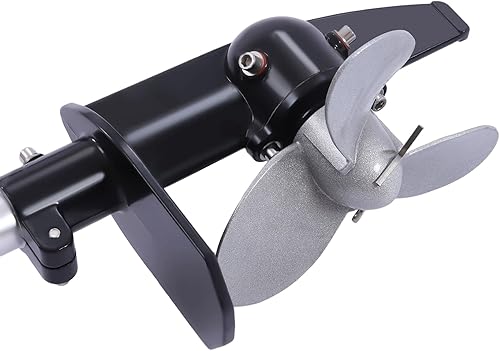 Miniatura 7 de Motor fuera de borda Motor de barco 52CC 2 tiempos 1.7KW Motor fuera de borda Motor de barco de pesca Motor de arranque manual