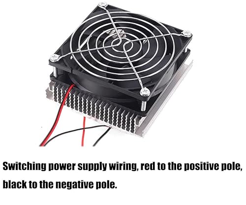 Miniatura 7 de Mini aire acondicionado DC 12V DIY Termoeléctrico Peltier Refrigeración Sistema de refrigeración Disipador de calor Módulo de conducción