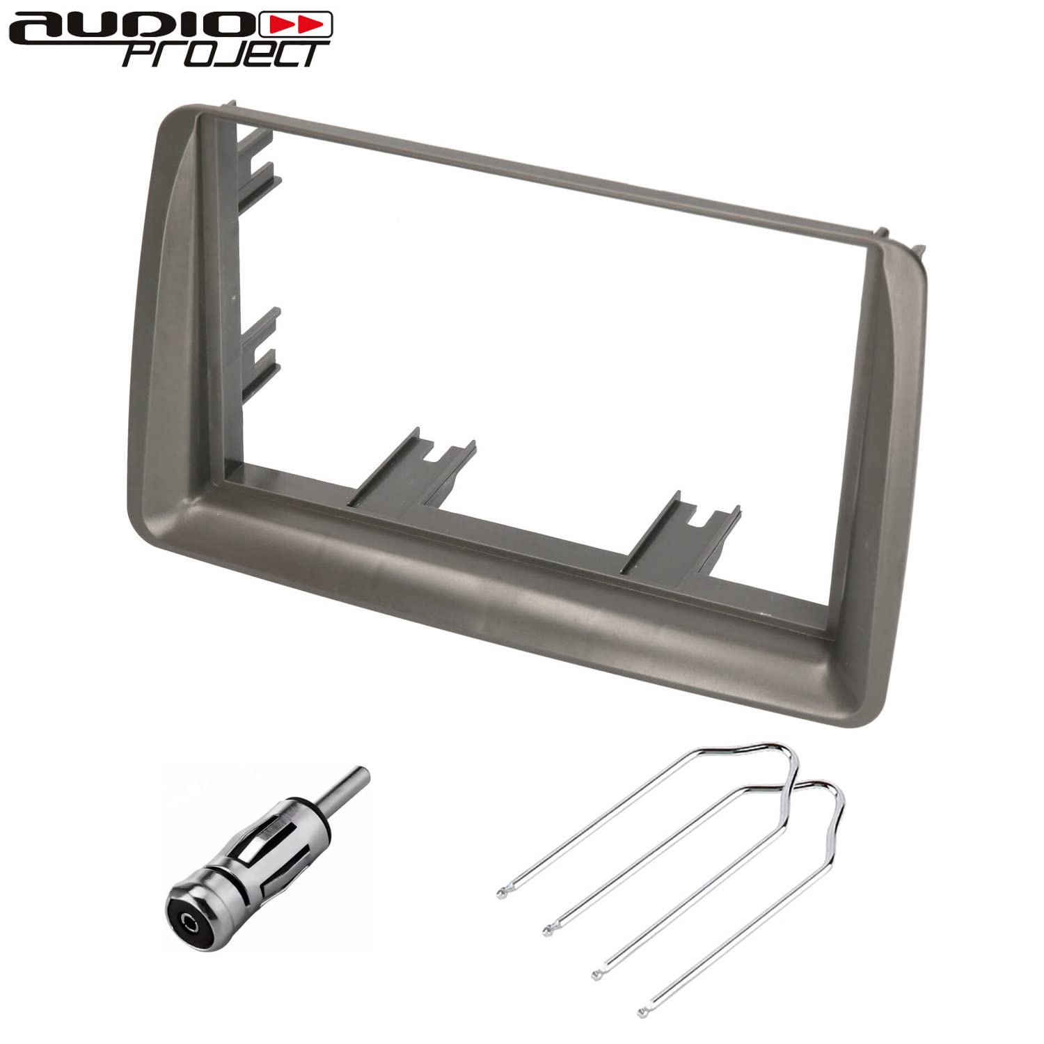 Masch. autoradio 2 ISO Cornice Euro FIAT Panda dal 2003-> - Mascherine