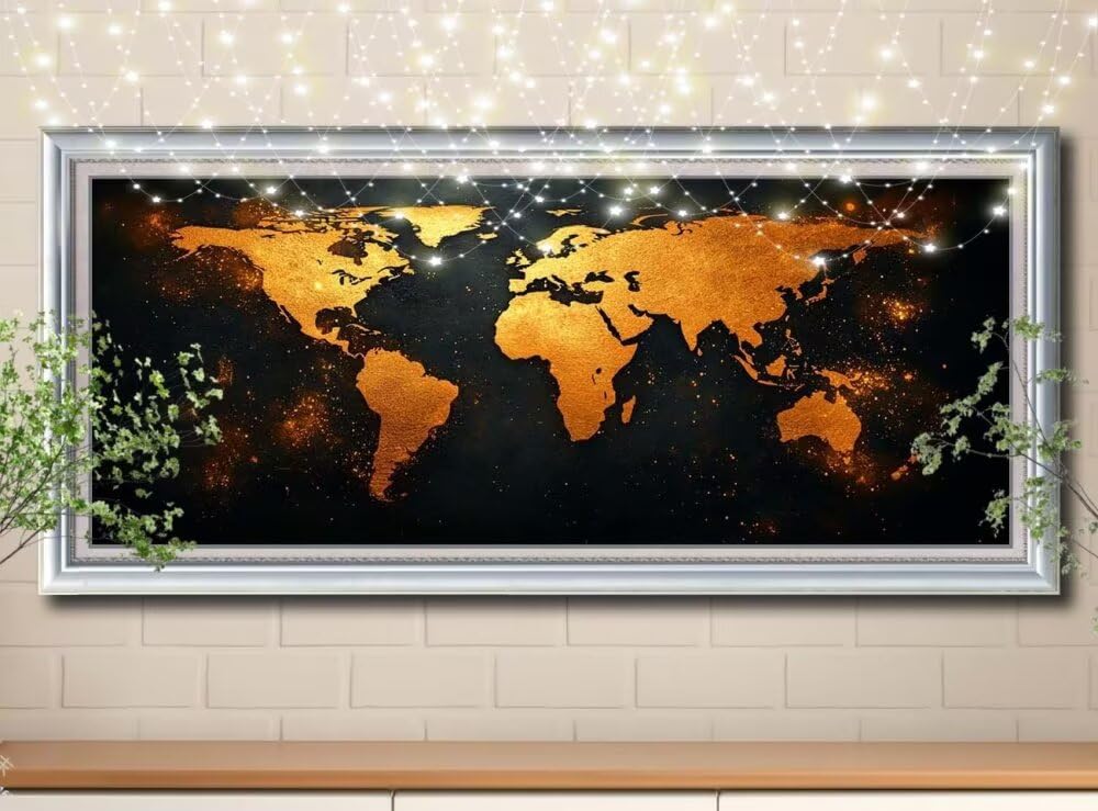 5D "zrób to sam" 8Y-8752 latarnia morska dla dzieci, zachód słońca, obraz diamentowy 50 x 125 cm, tworzenie mozaiki według liczb, zestaw do malowania krzyżykowego, obraz dla dorosłych, dekoracja domu