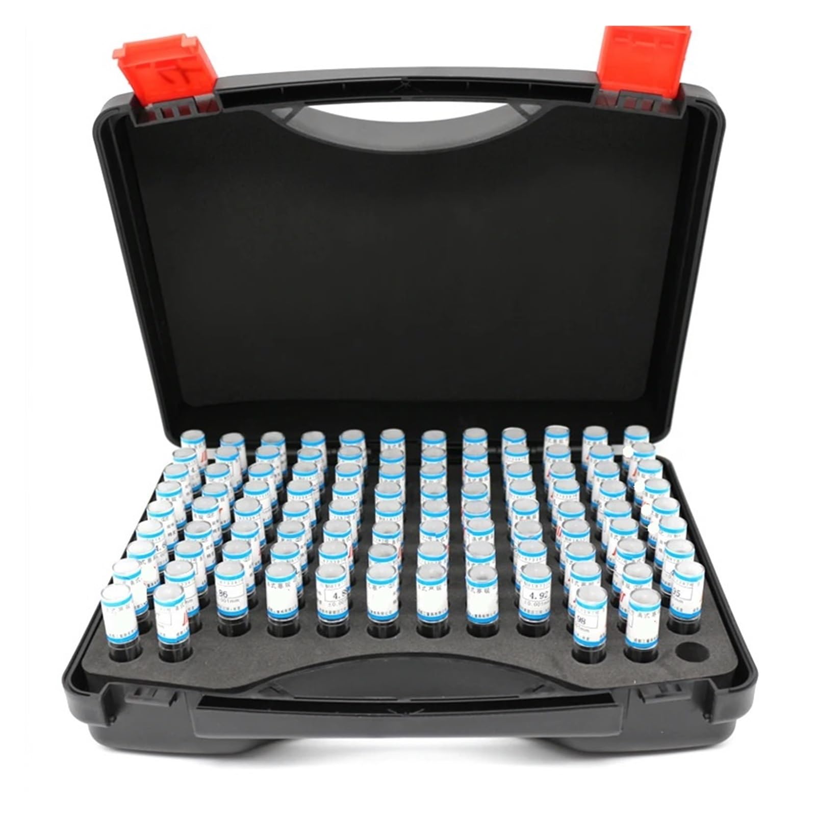 DAISHUJIE pin gauge 1.00~2.00mm Precision Steel Pin Gauge 1.00~2.00 step 0.01mm Smooth Gauge Hole Gauge set pin Measuring Tool,101pcs/lot
