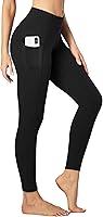 Heathyoga Women's High Waisted Yoga Leggings with Pockets - Tummy Control, Ultra Soft Stretchy Workout Pants